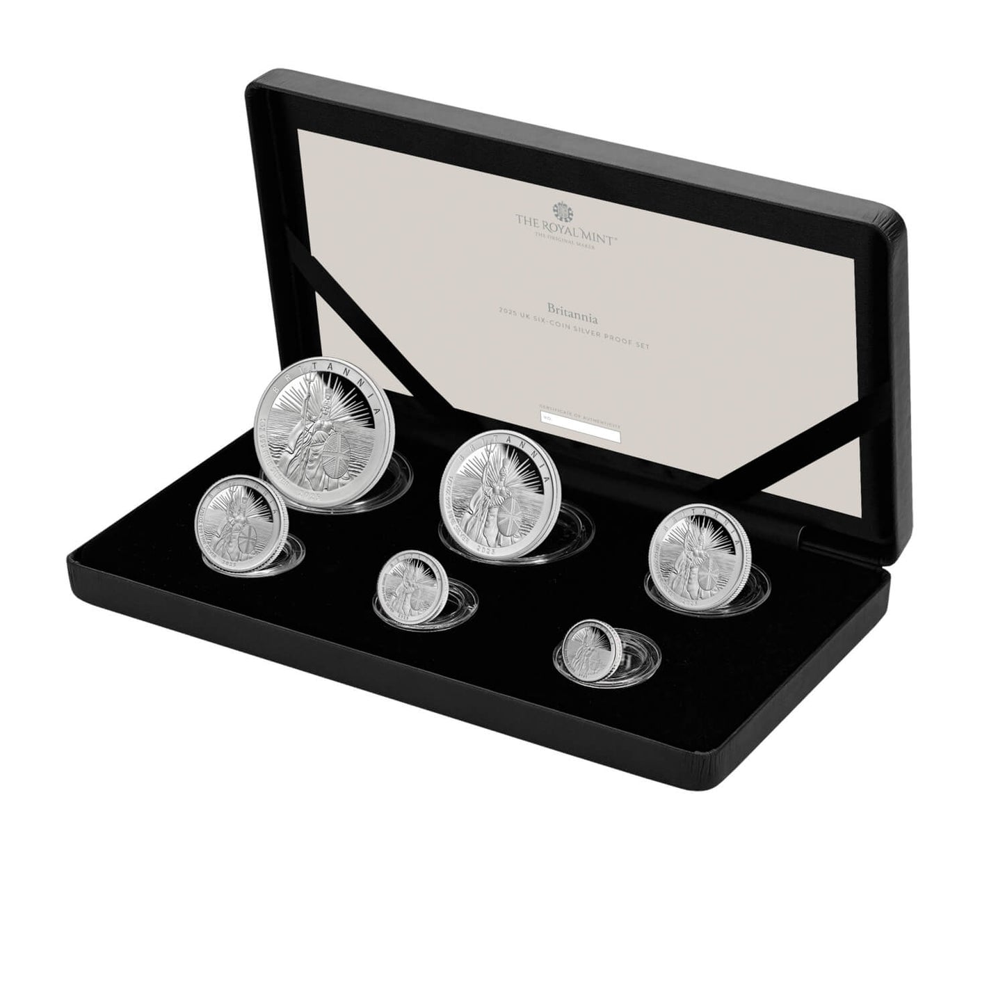 6-Coin-Set: Britannia