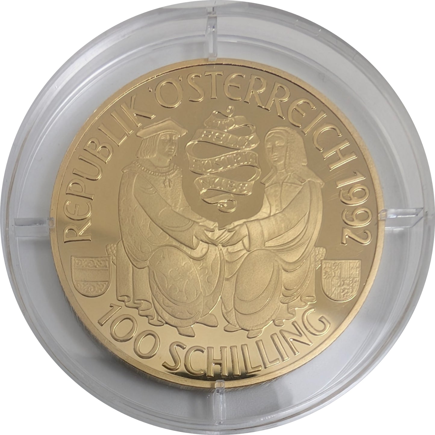 Kaiser Maximilian - Millennium Serie, Silber vergoldet