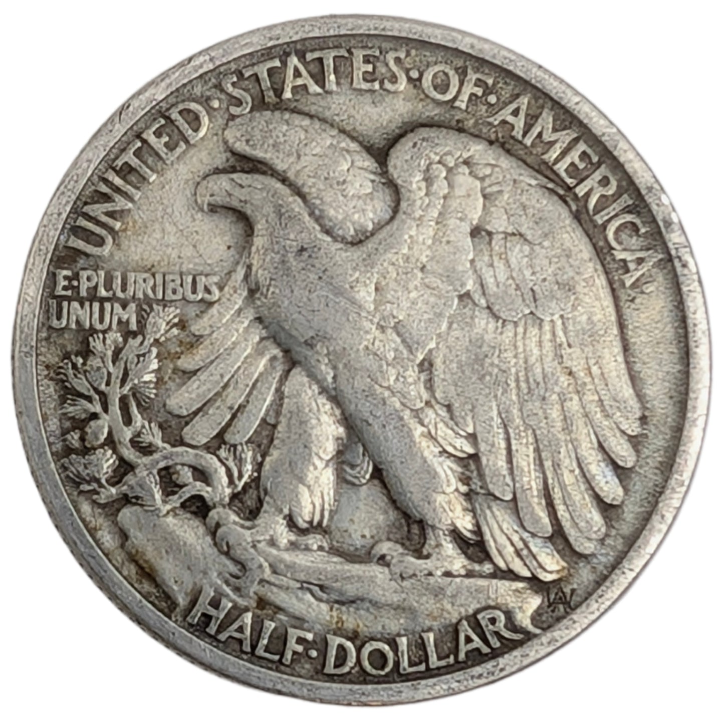 Walking Liberty, kleiner Randfehler