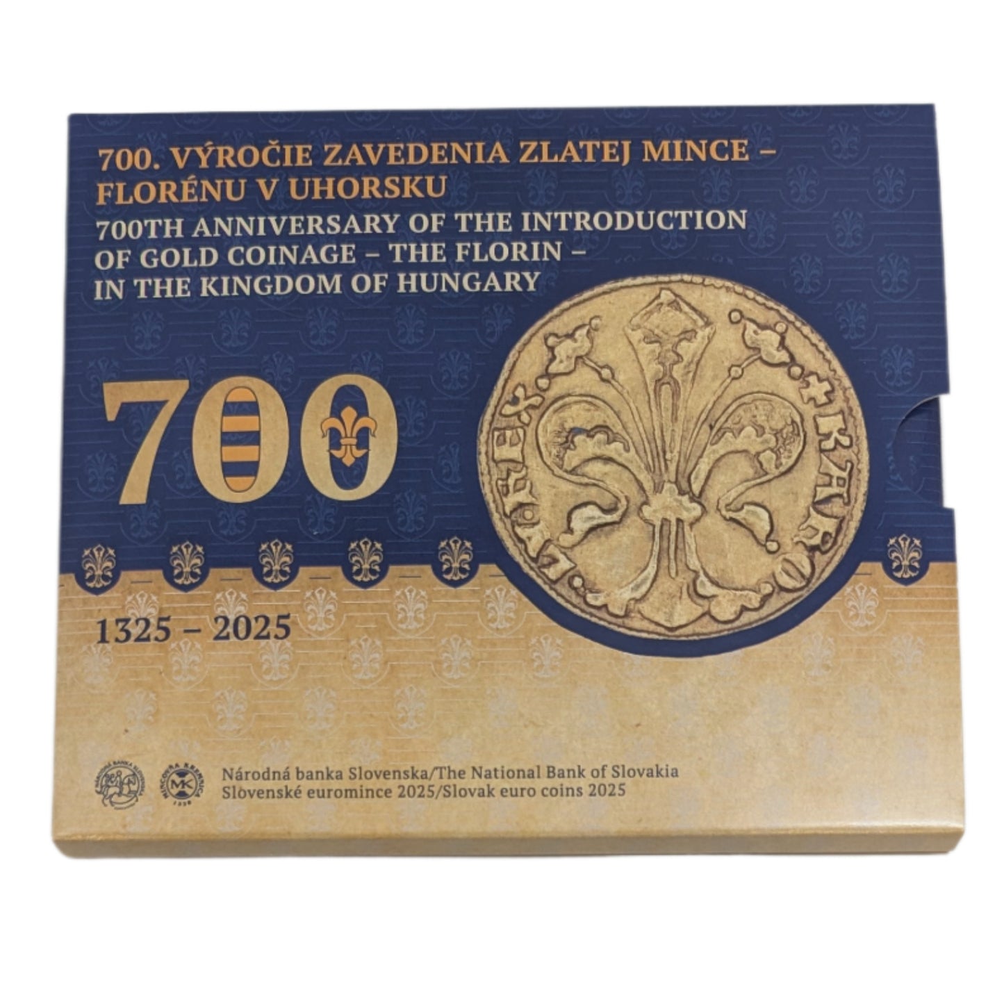 KMS Kursmünzensatz 700 Jahre Einführung Goldflorin im Königreich Ungarn