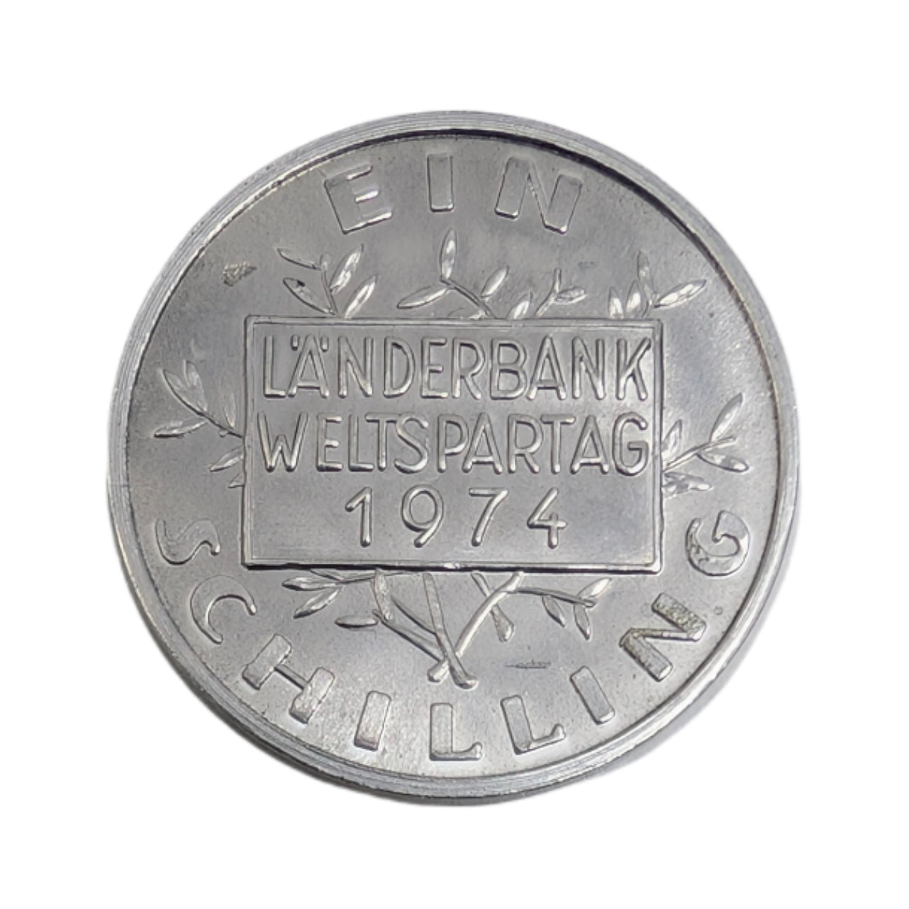 Länderbank Weltspartag 1974 / 1 Schilling Parlament 1924