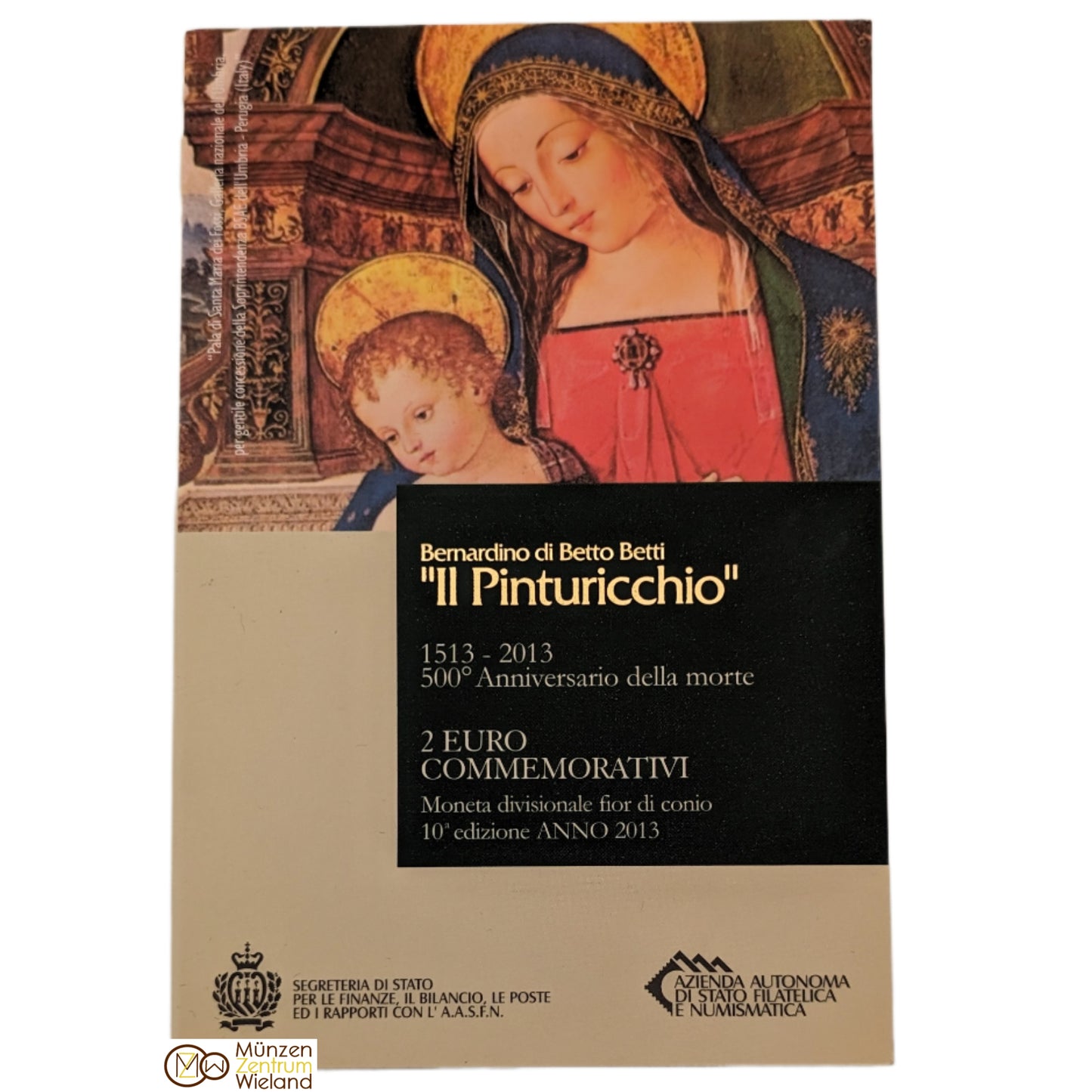 500. Todestag Bernardino di Betto Betti - Il Pinturicchio