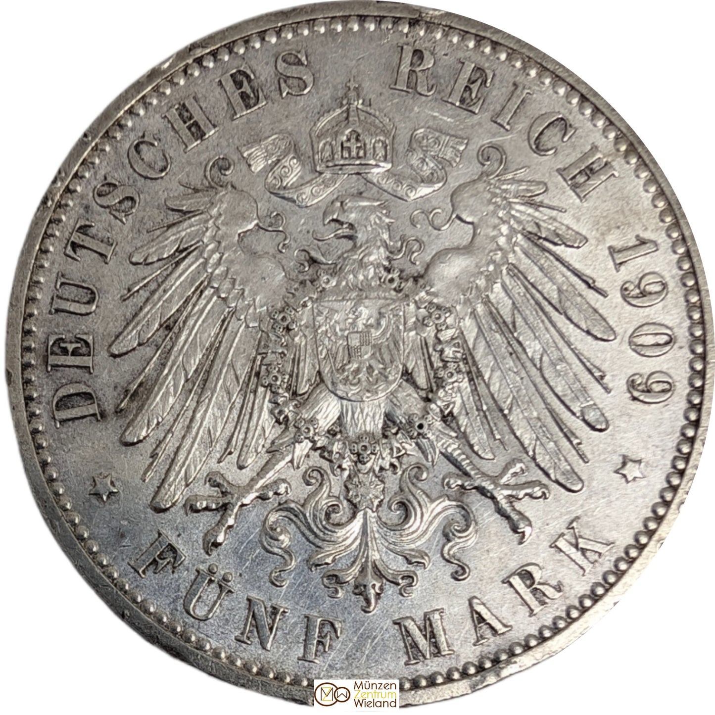Sachsen, Friedrich August III., 500 Jahrfeier Universität Leipzig / Friedrich der Streitbare, Muldenhütten, Randfehler