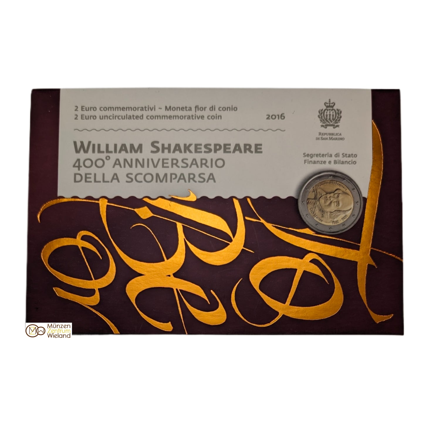 400. Todestag William Shakespeare