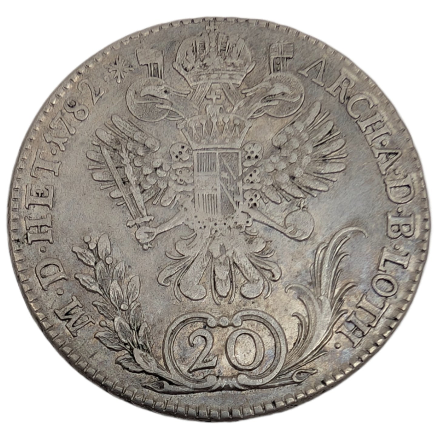 Joseph II., Habsburg, RDR, Prag/Böhmen, Kopfbild justiert