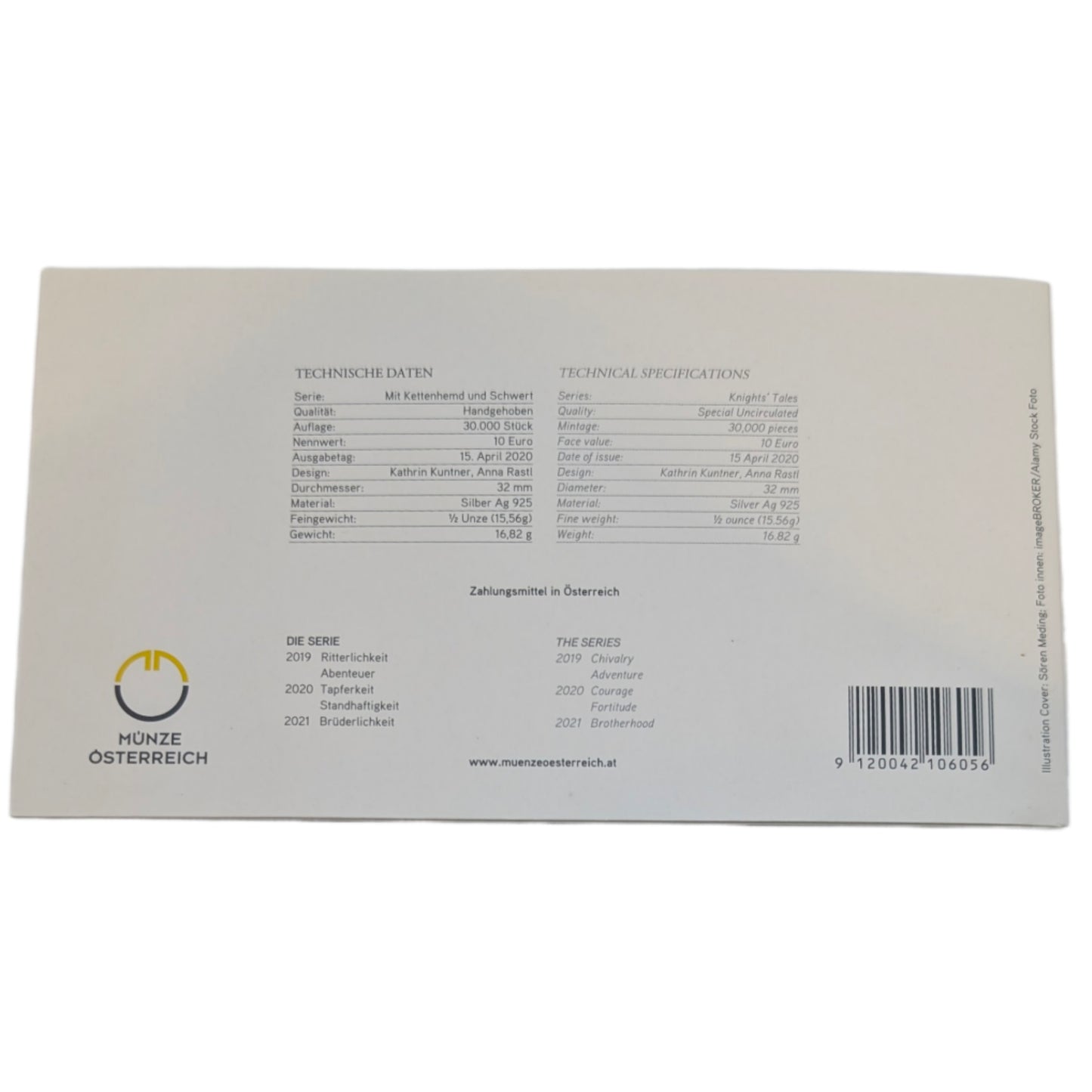 Brüderlichkeit - Mit Kettenhemd und Schwert, Blister