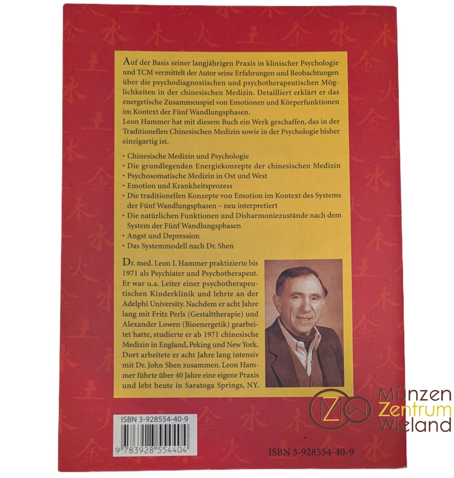 Psychologie & Chinesische Medizin - Dr. Med. Leon Hammer