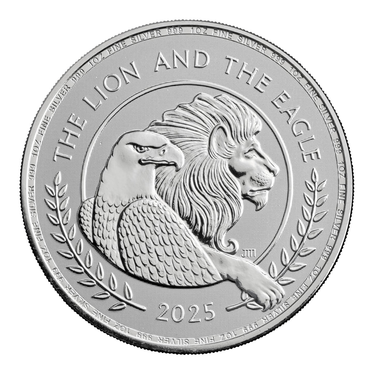 British Lion & American Eagle / Britischer Löwe & Amerikanischer Adler, Bullion