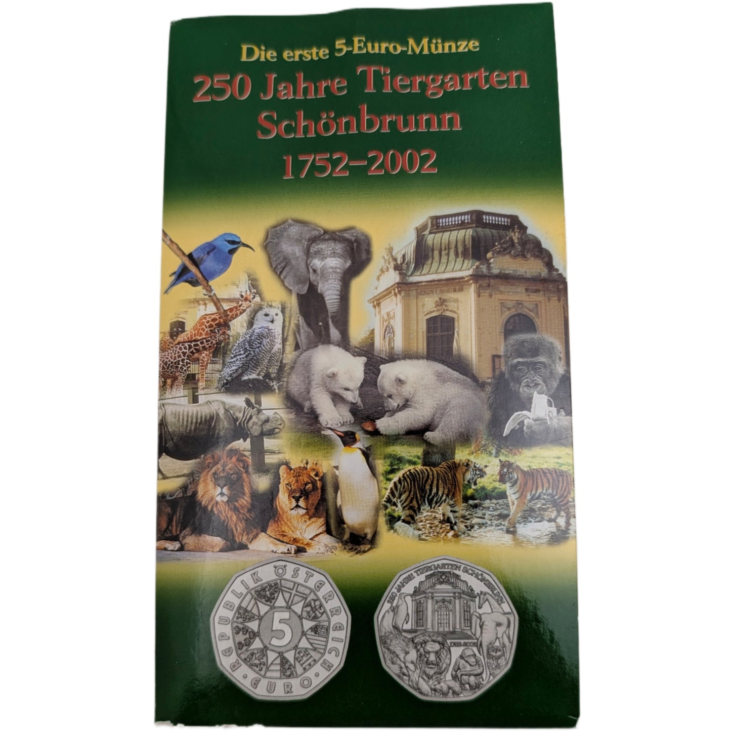 #01 250 Jahre Tiergarten Schönbrunn, Blister
