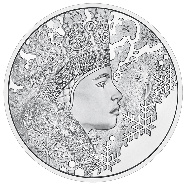 Schneeflocke mit Swarovski-Kristall