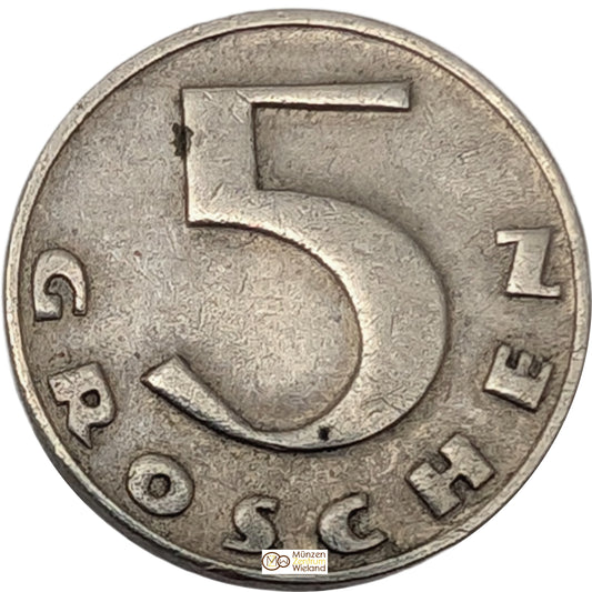 1. Republik, Umlaufmünzen, 5 Groschen