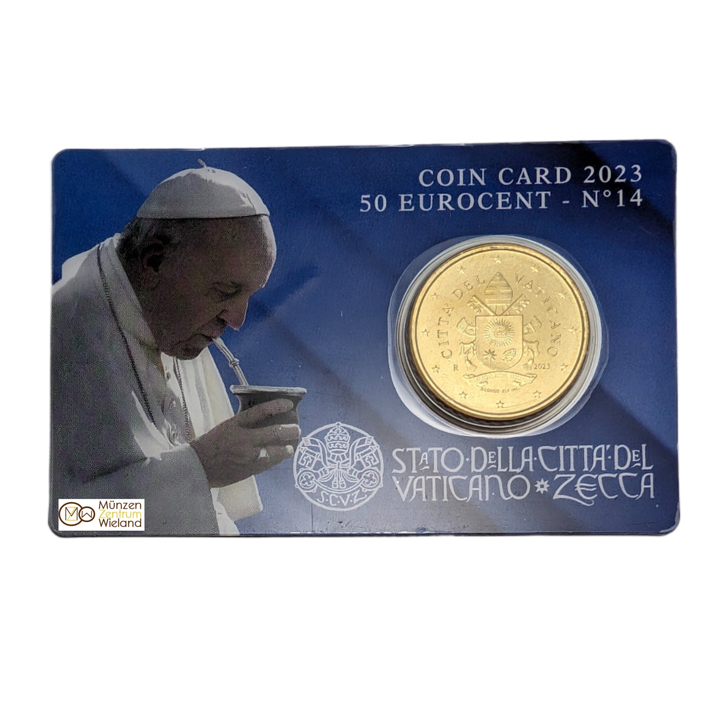 #14 Papst Franziskus Pontifikat Coincard