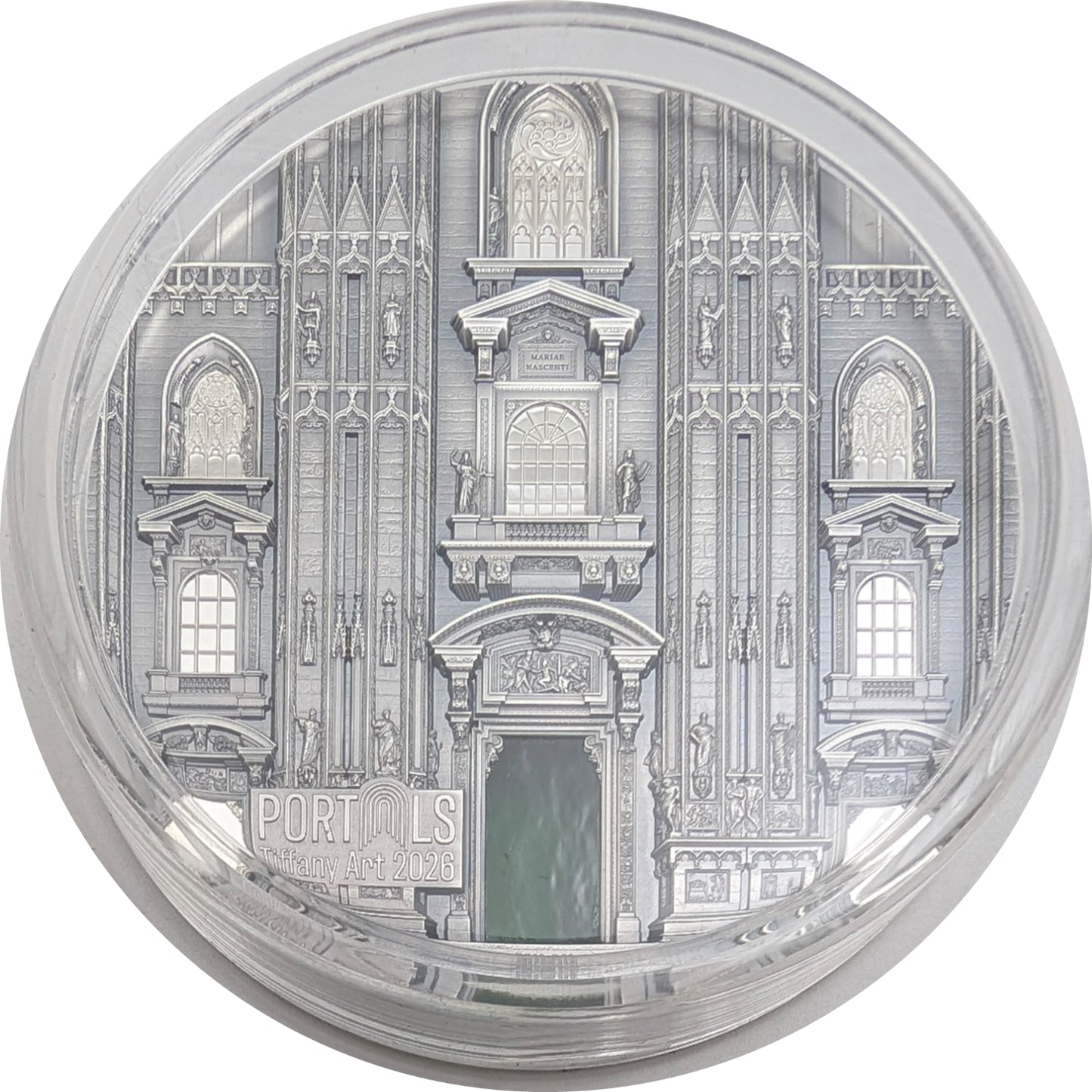 Tiffany-Art Milan & Prague, Ultra High Relief, Glass Inlay