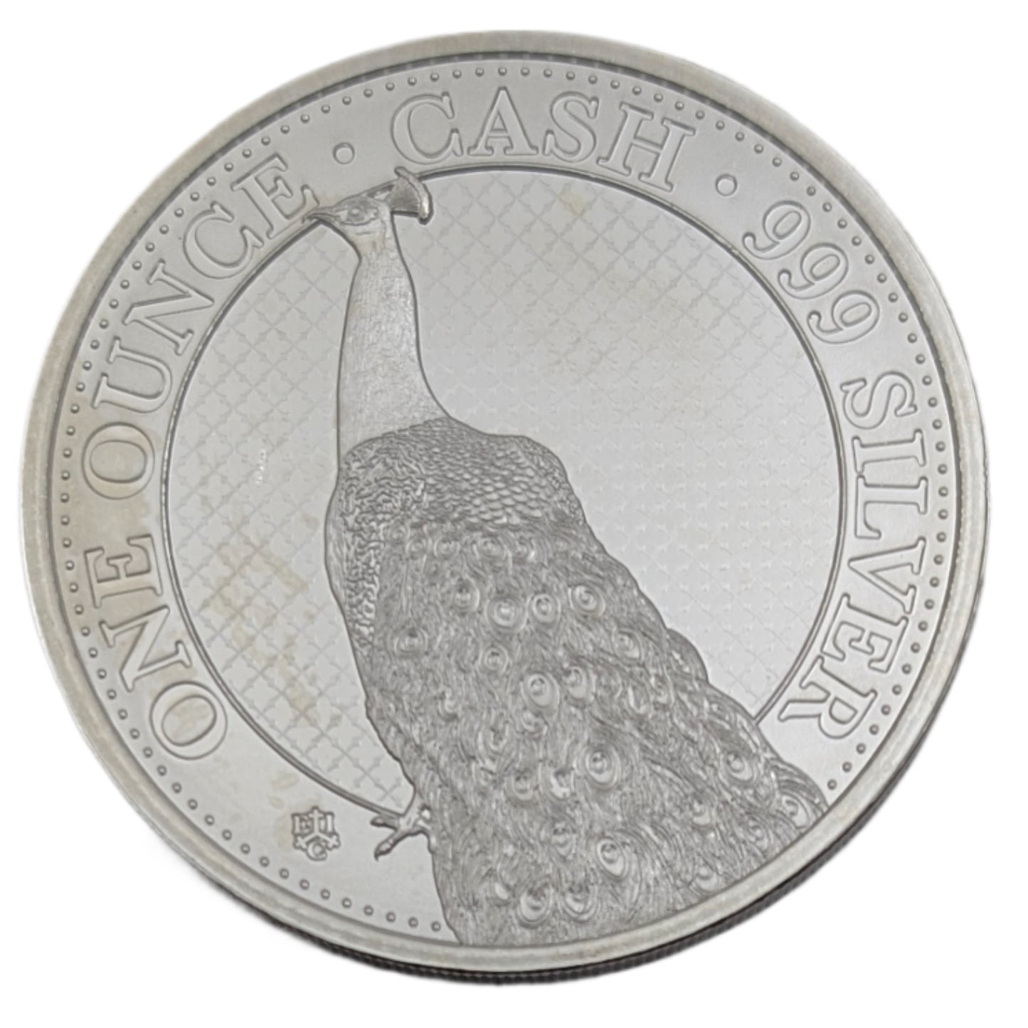 Cash India Wildlife: The Peacock / Nationalvogel Indiens: Pfau, Bullion