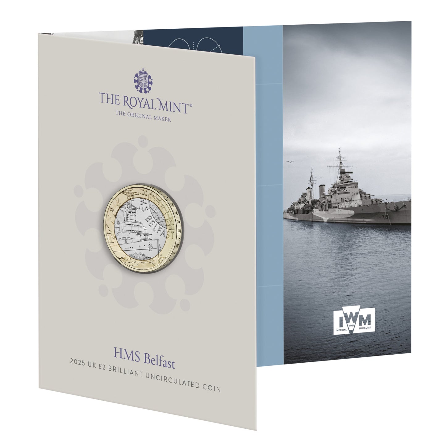 Schlachtschiff HMS Belfast im Blister