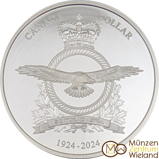 KMS Kursmünzensatz Kombisatz "Royal Canadian Air Force" (nicht motivgleich mit Jahresdollar!)
