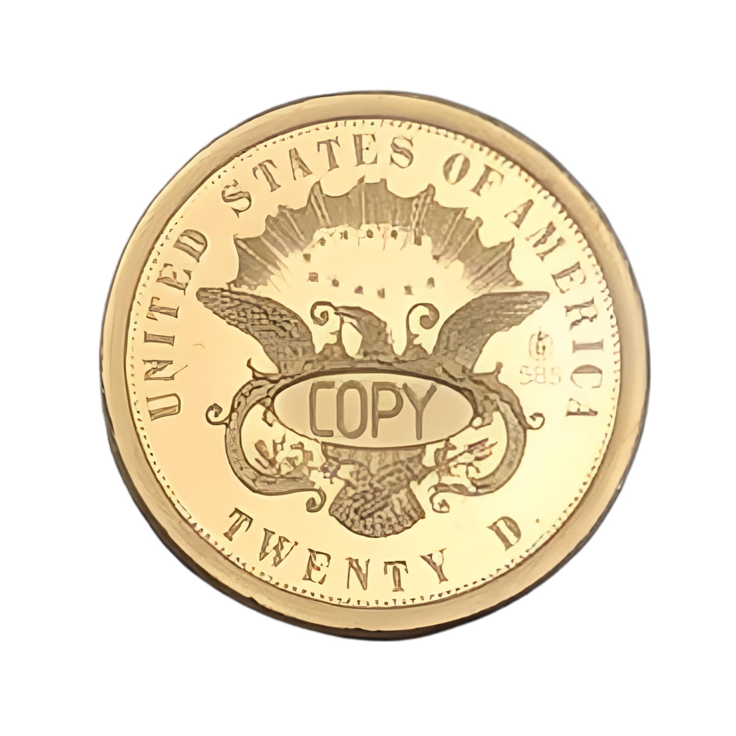 Liberty Head - Double Eagle, Replica/Medaille, Minigold