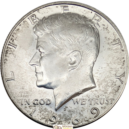 J. F. Kennedy 35. Präsident der USA, Halfdollar, Denver