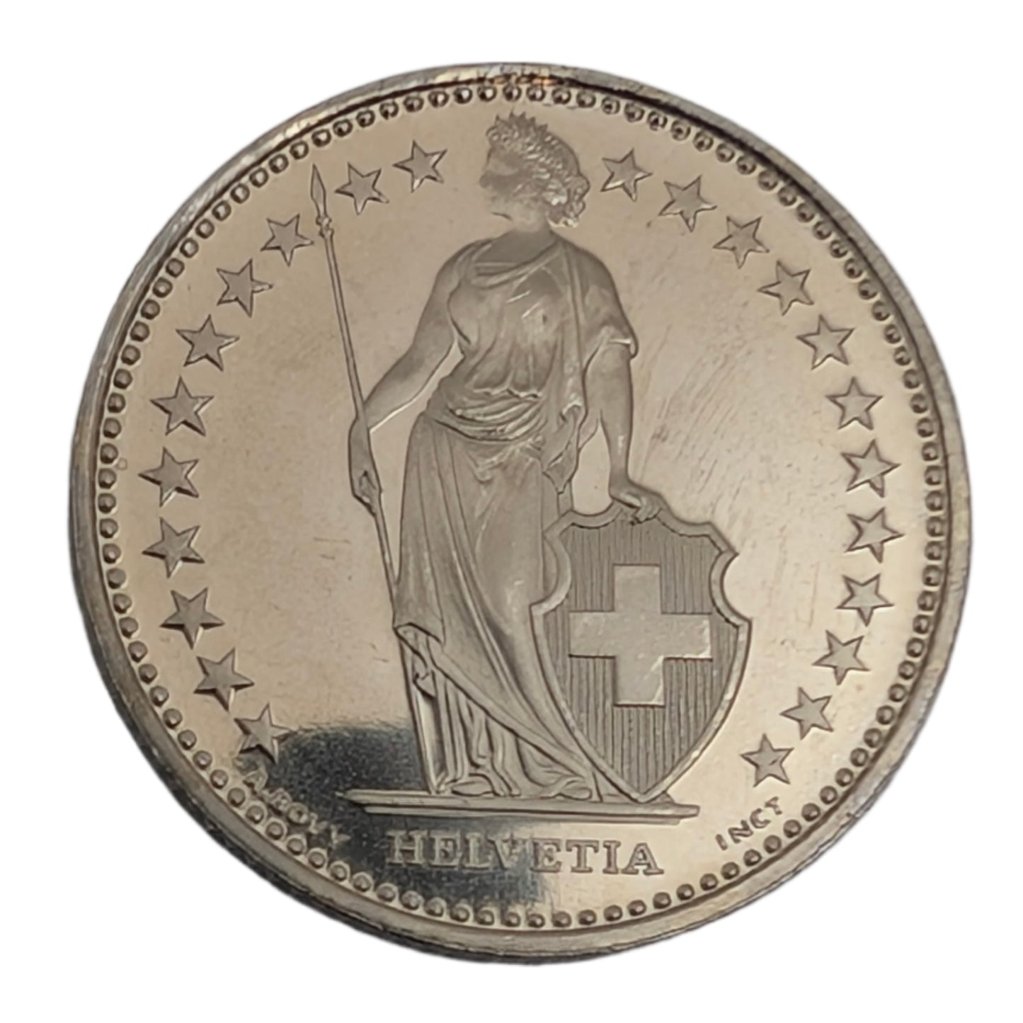 Stehende Helvetia, Umlaufmünzen, Eidgenossenschaft