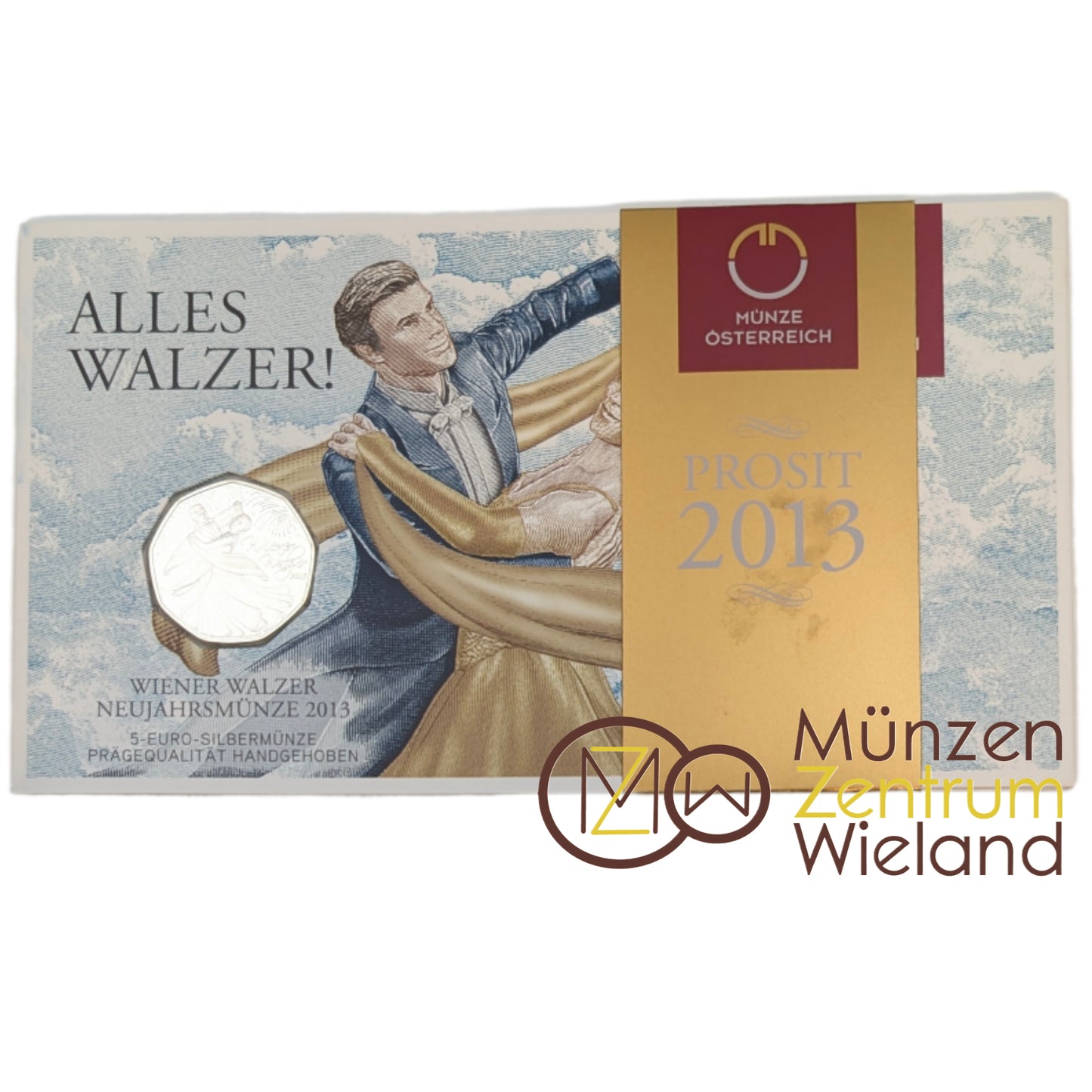 Wiener Walzer / Alles Walzer - Neujahrsmünze