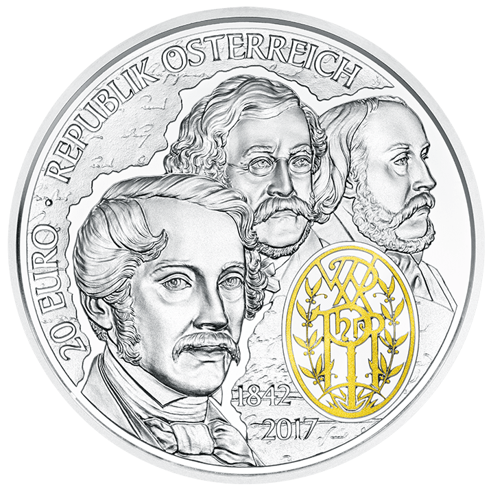 175 Jahre Wiener Philharmoniker, Farbapplikation
