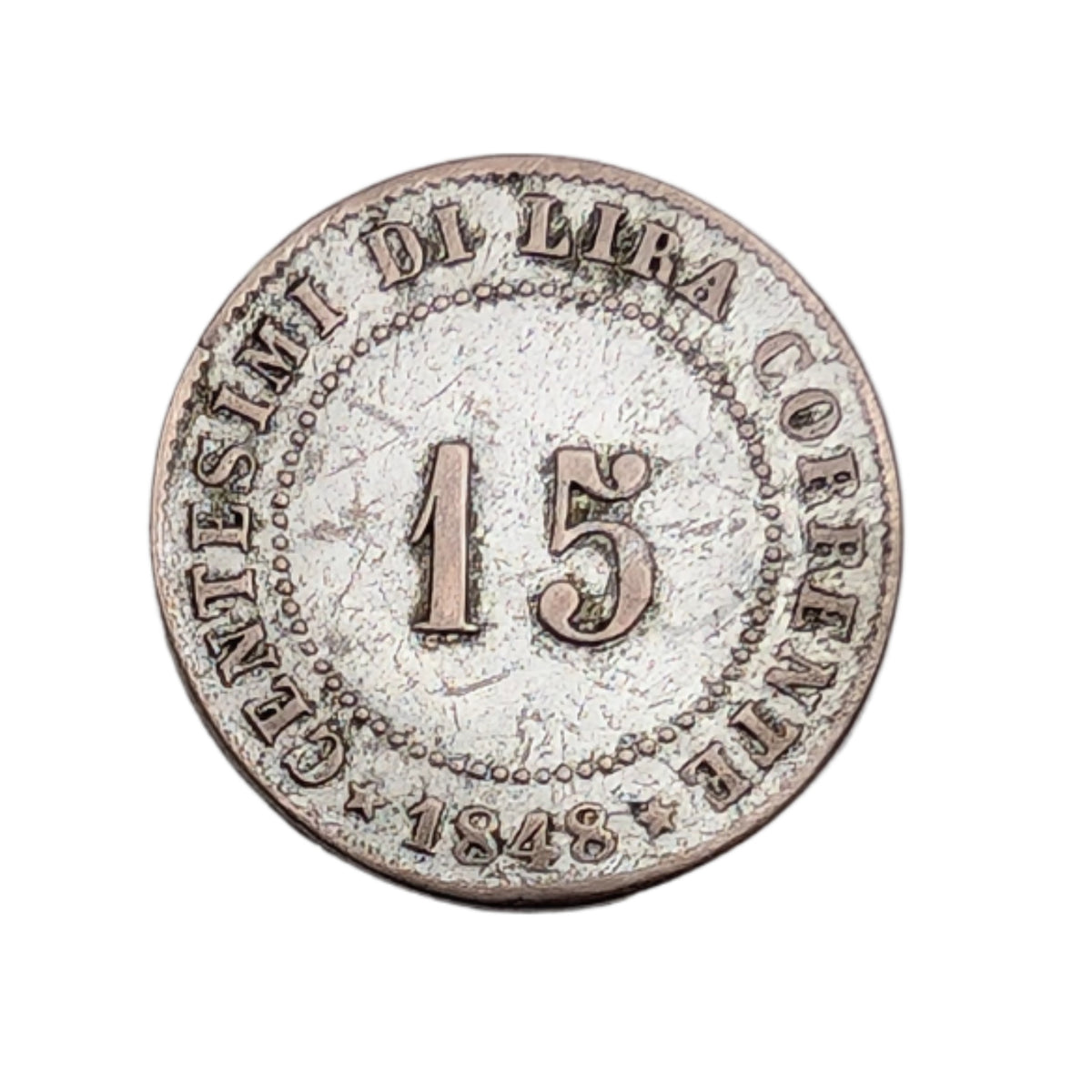 Franz Joseph I., Provisorische Regierung Venezien, Italien - Venedig, rv. kl. Randfehler