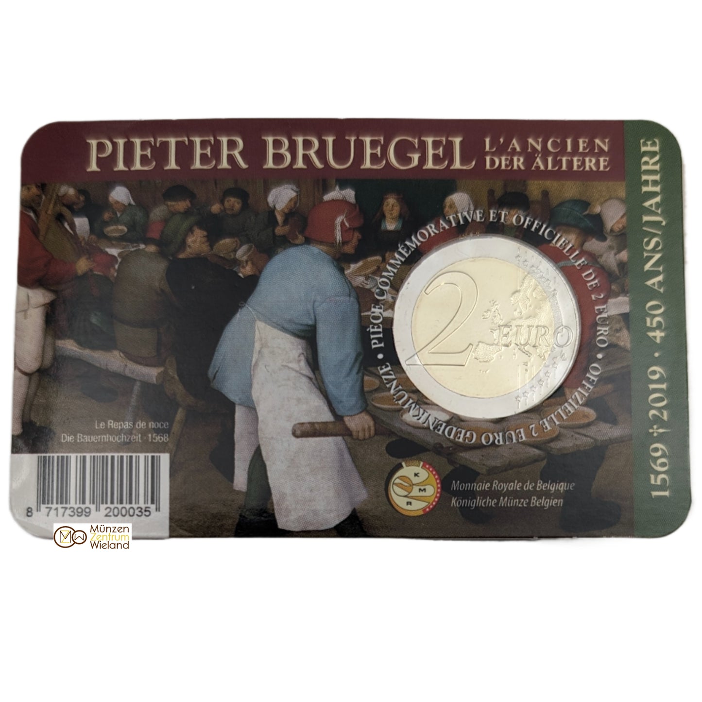 Pieter Bruegel, 2 € FR/DE