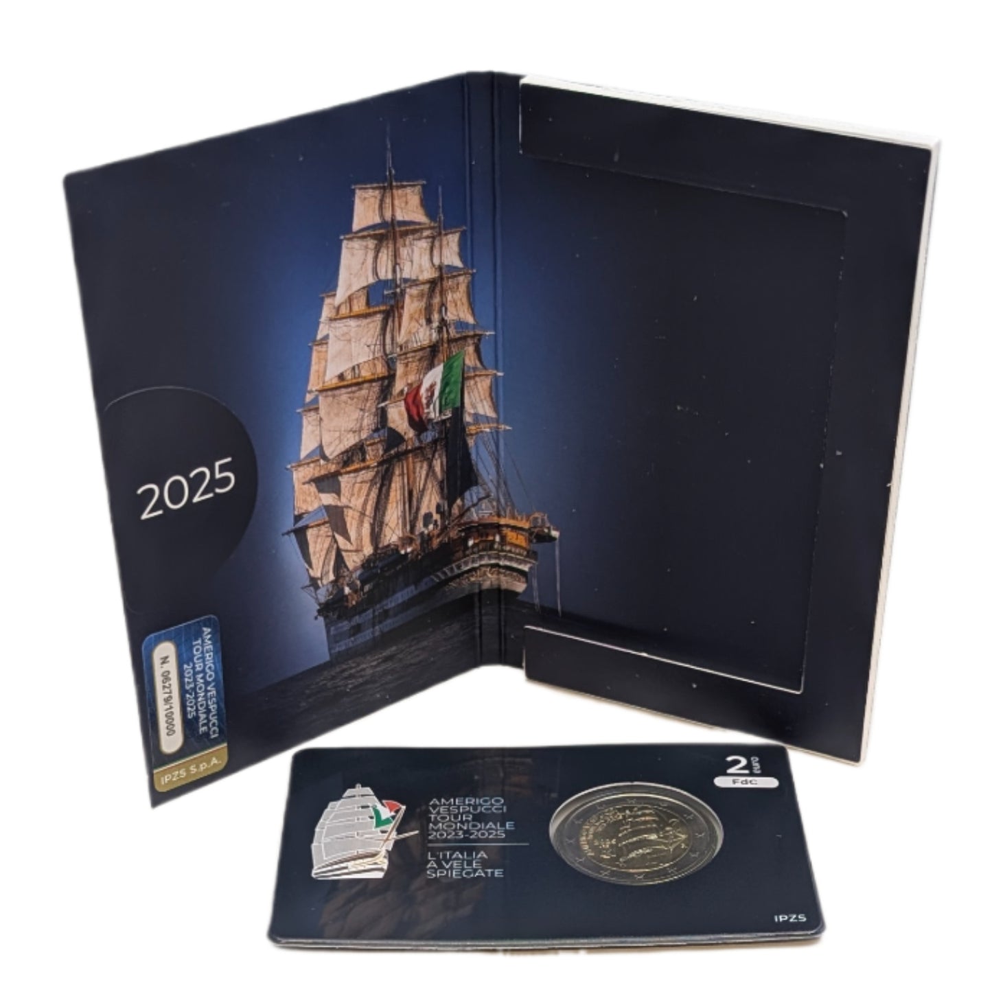 Die Reise des Amerigo Vespucci, (Segelschiff) Blister