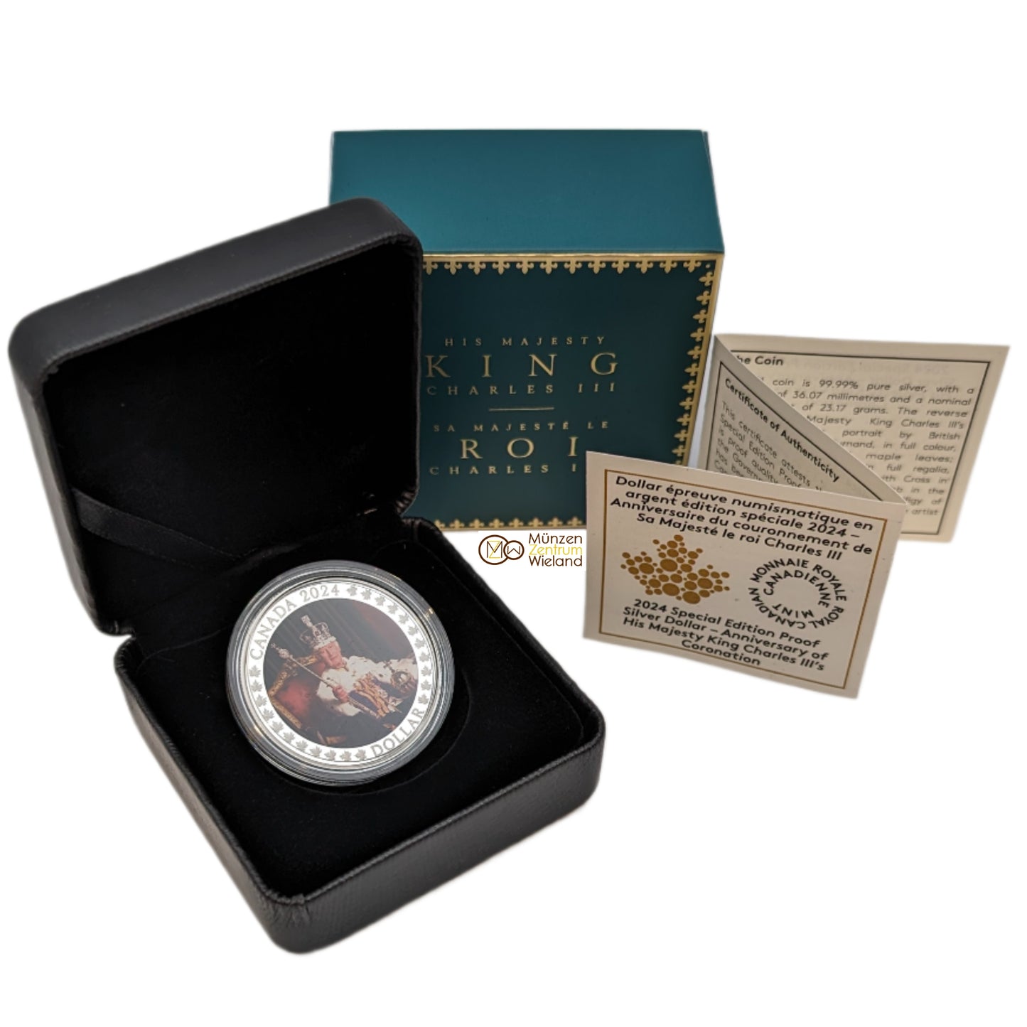 Anniversary Of His Majesty King Charles III's Coronation - Special Edition Dollar, colored