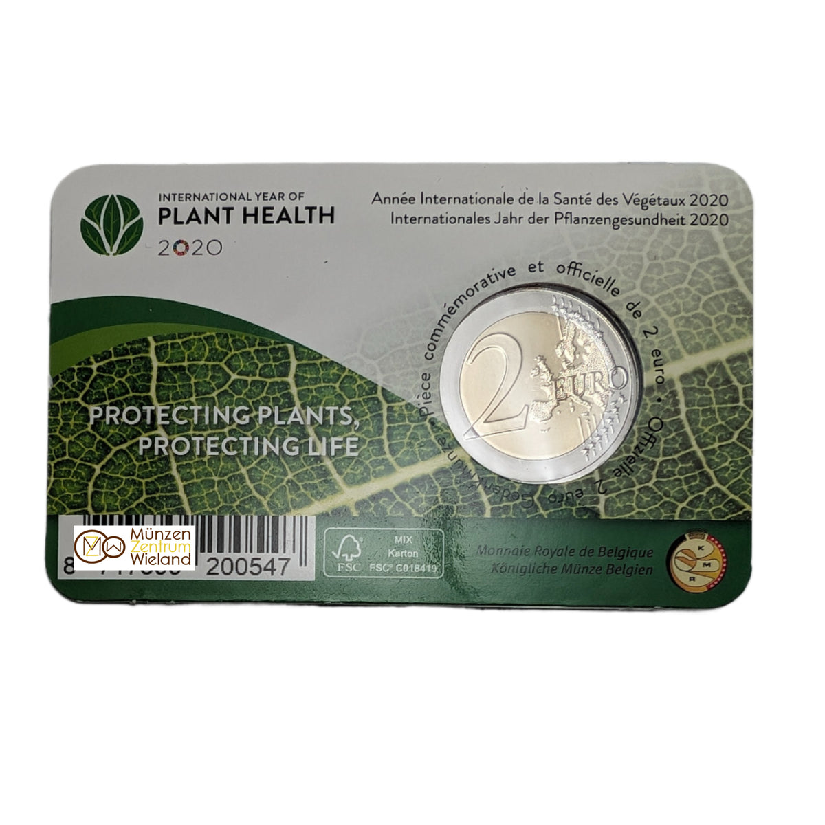 Plant Health, 2 € französisch/deutsch