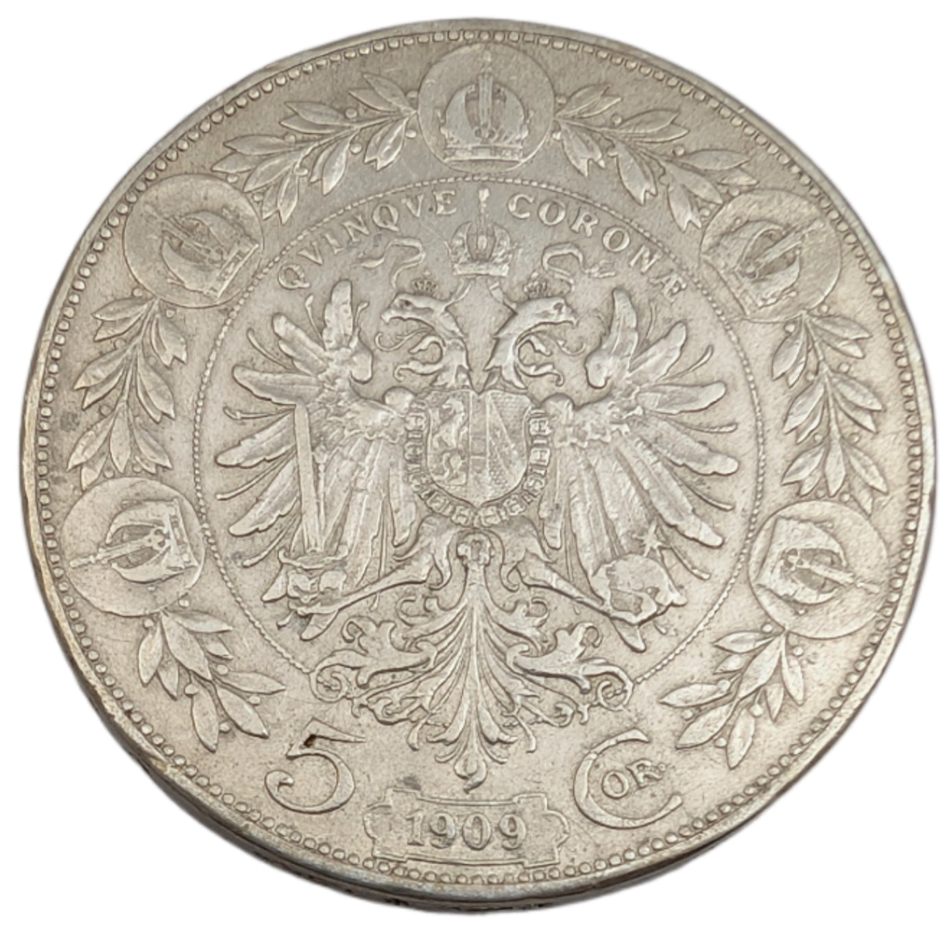 Franz Josef I., Habsburg, Wien, mit Schwartz, Kronen/Korona