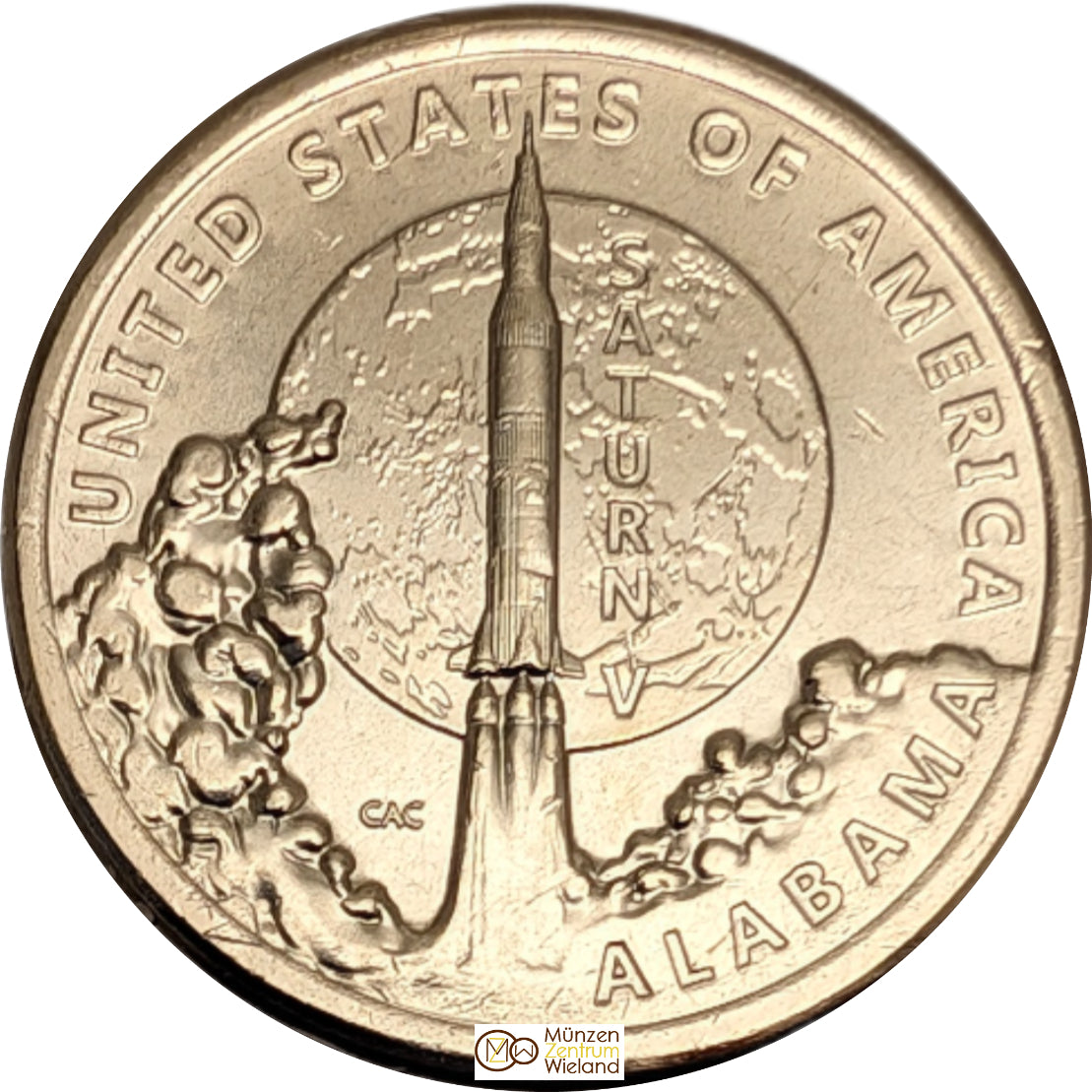 Alabama, Saturn V - Innovatienen, Buchstabe nach Verfügbarkeit