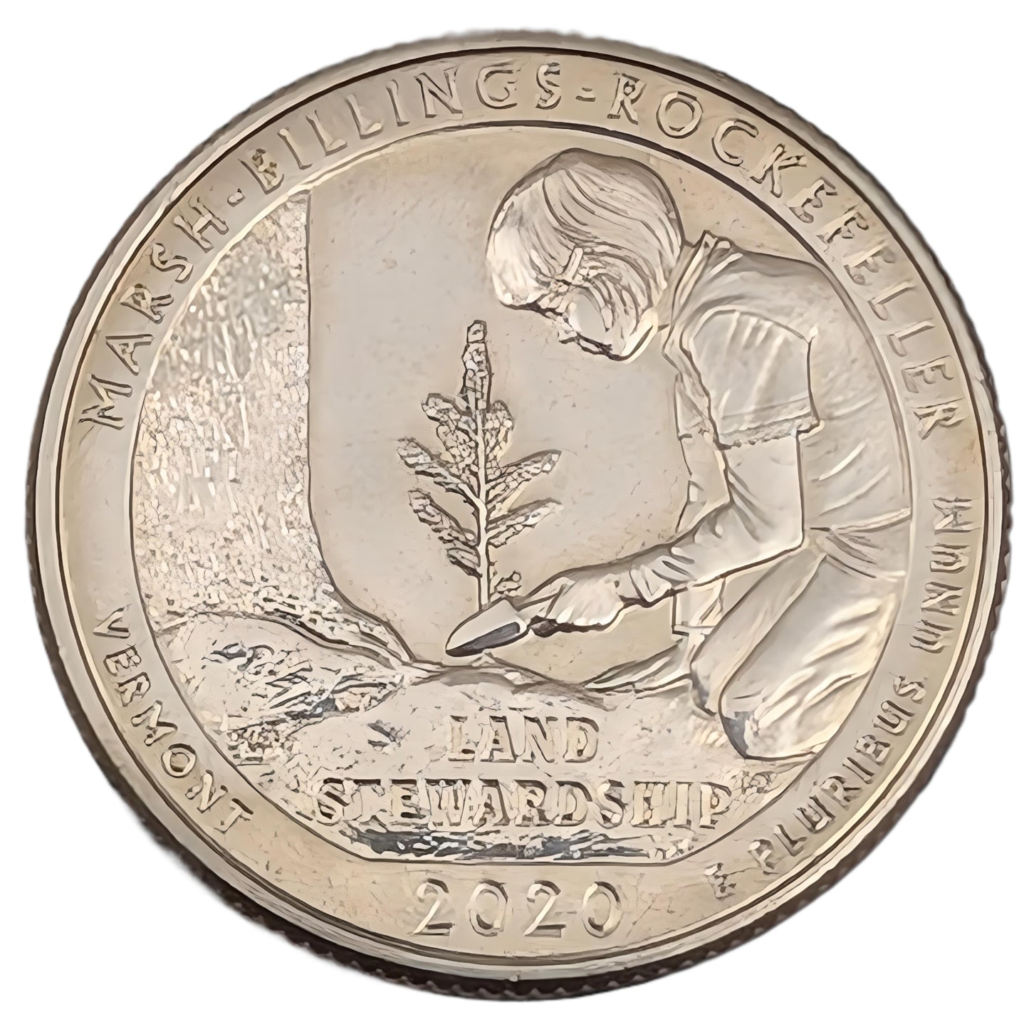 Marsh-Billings-Rockefeller, National Historical Park - Beautiful Quarters, Vermont, Mintmark nach Verfügbarkeit