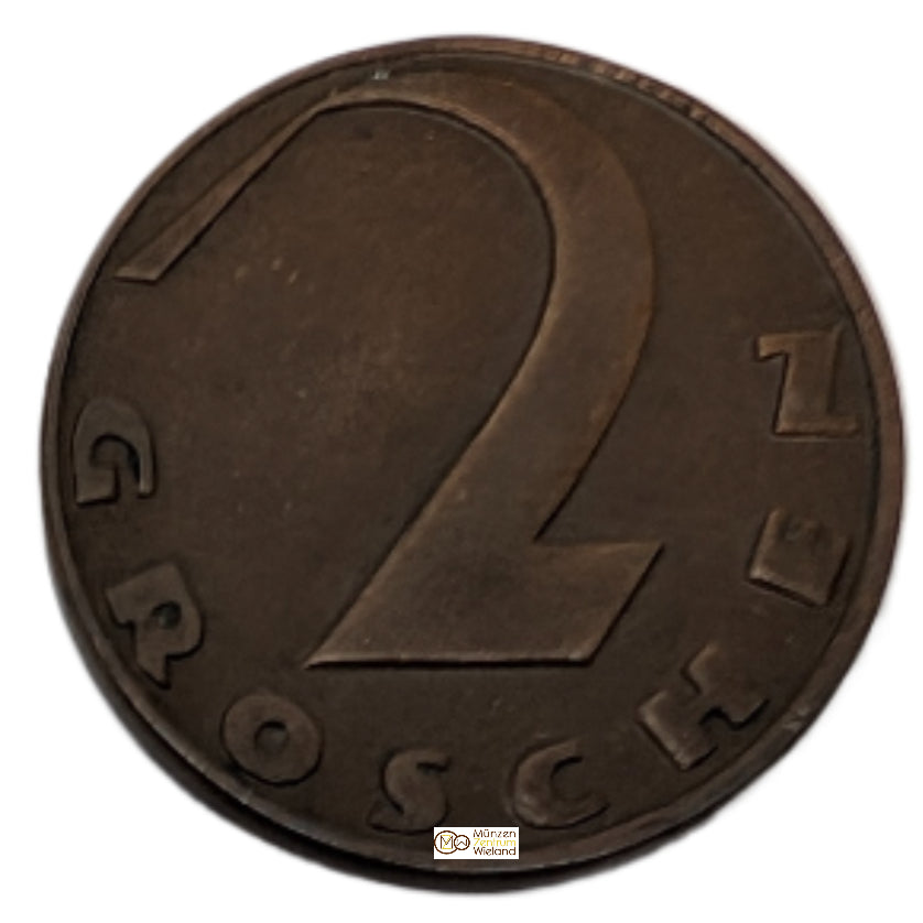 1. Republik, Umlaufmünze, 2 Groschen