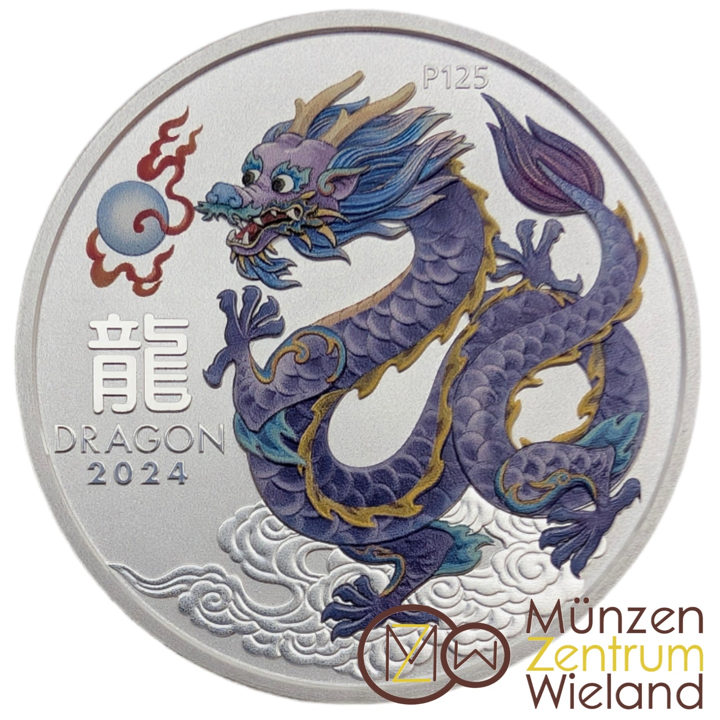 Jahr des Drachen - Lunar III, violett
