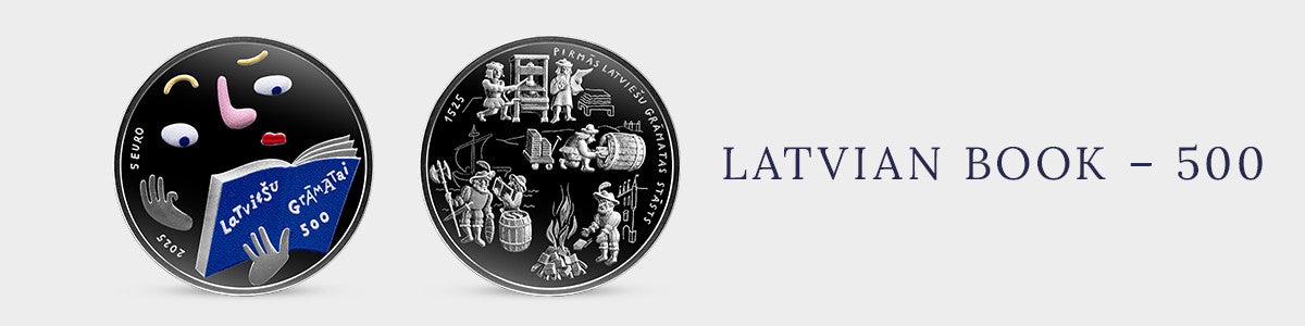 Erstes lettisches Buch / First Latvian Book, Farbapplikation