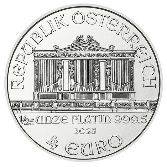 Wiener Philharmoniker, Bullion 1/25 Unze