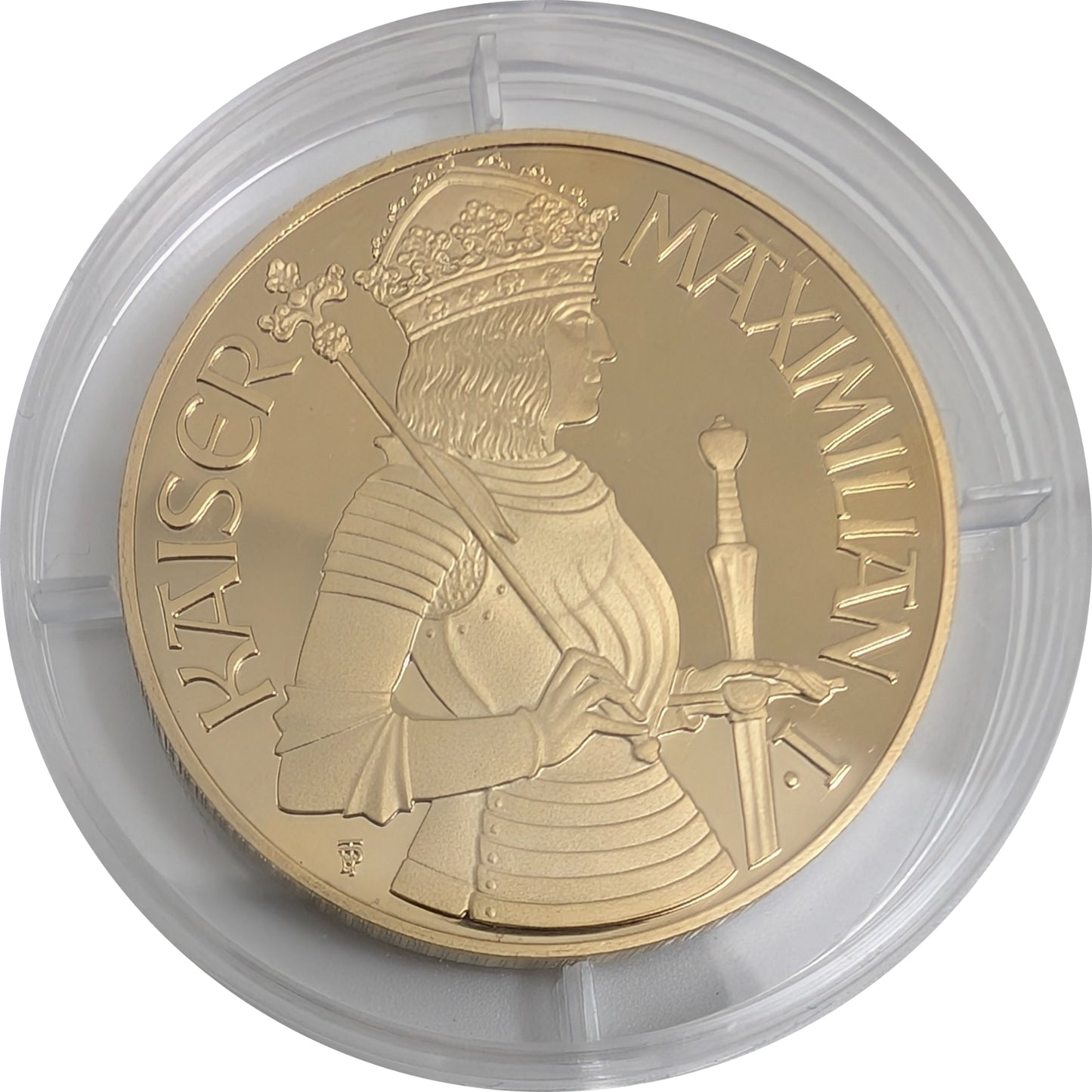 Kaiser Maximilian - Millennium Serie, Silber vergoldet