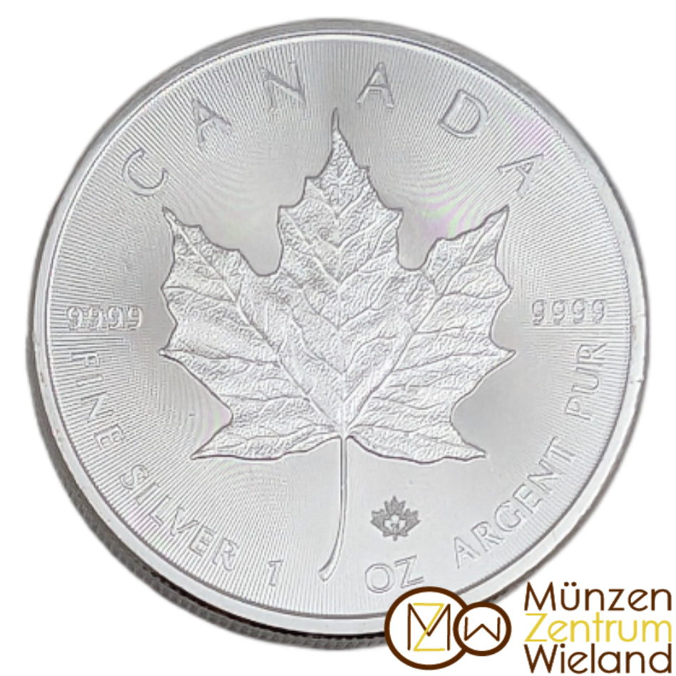 Maple Leaf / Elizabeth II., Bullion, Tube á 25 Stück