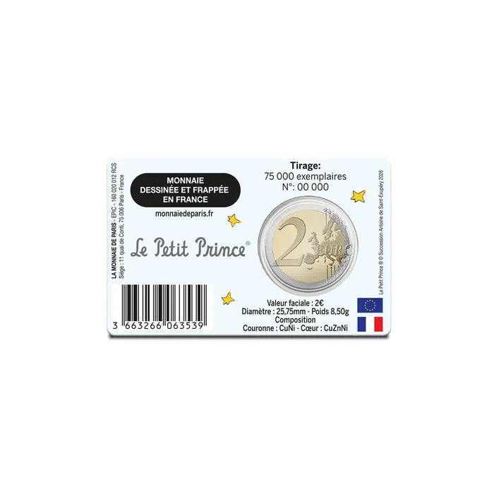 Der Kleine Prinz - Flugzeug, Coincard