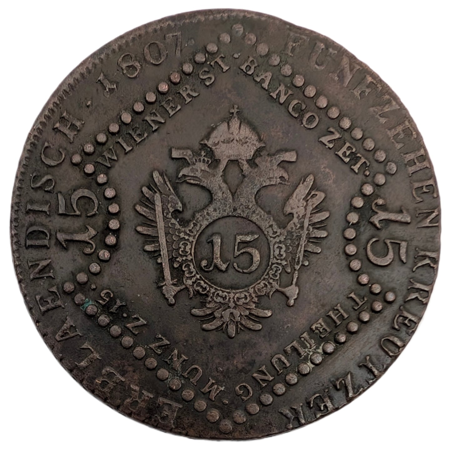 Franz II./I., Kremnitz, kl. Randfehler oder kl. Broschierspur