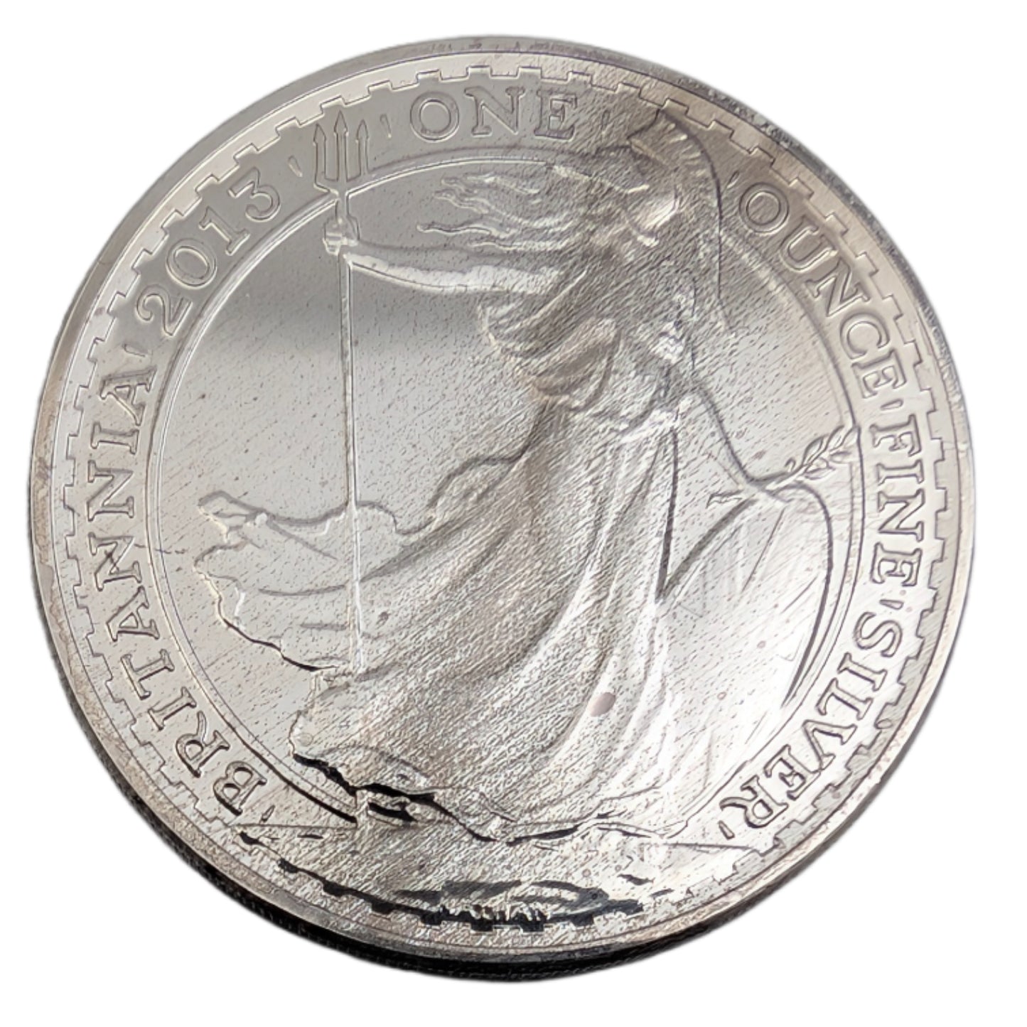 Britannia, Bullion (fleckig siehe Foto)