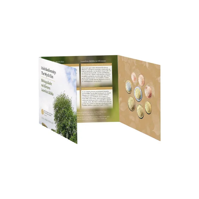 KMS Kursmünzensatz - Biodiversity / The Wych Elm, 1 Cent - 2 Euro