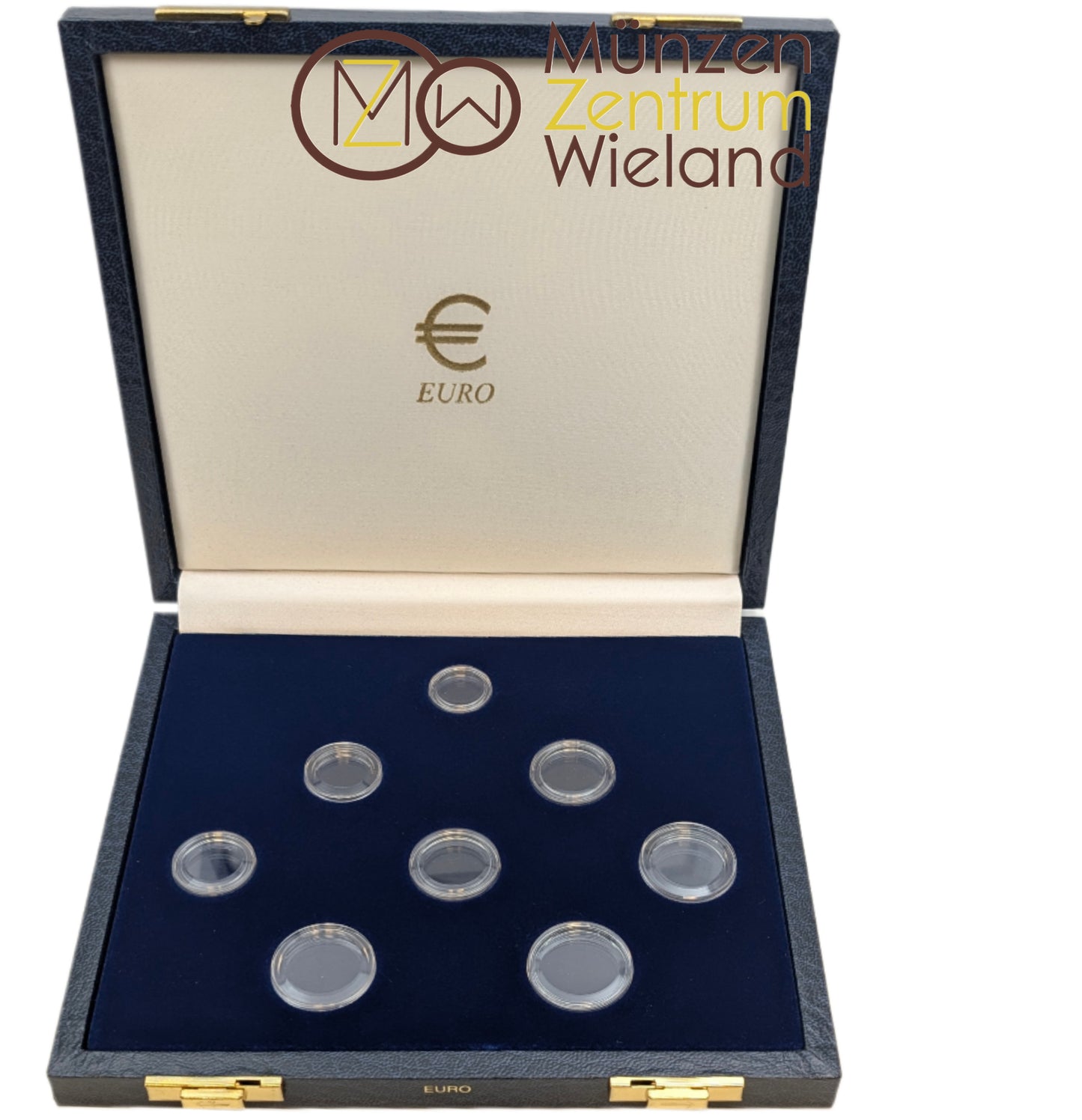 Luxusbox für Euro Serie 1 ct - 2 €