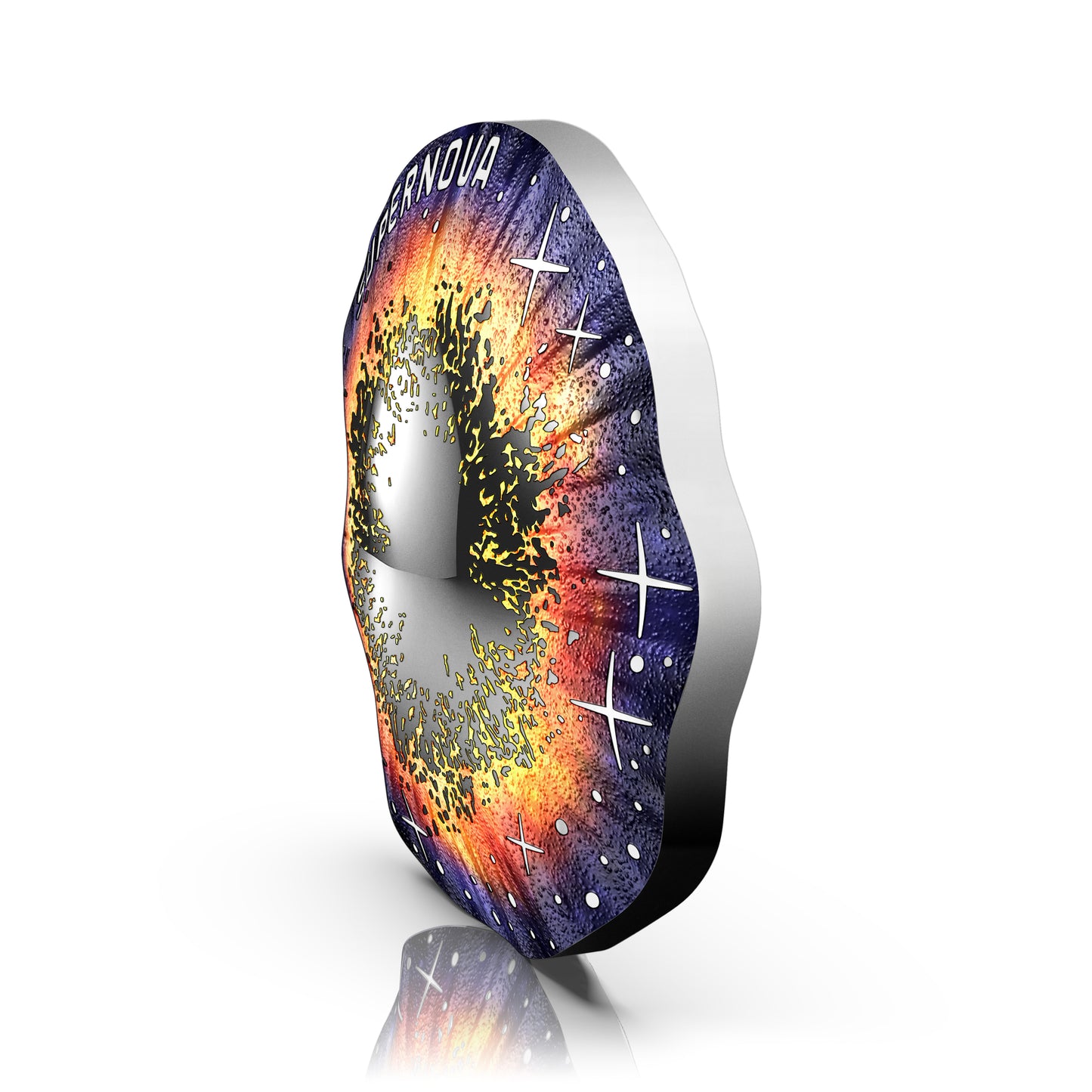 1/5 Supernova - Serie Schönheit des Universums, farbig, besondere Form