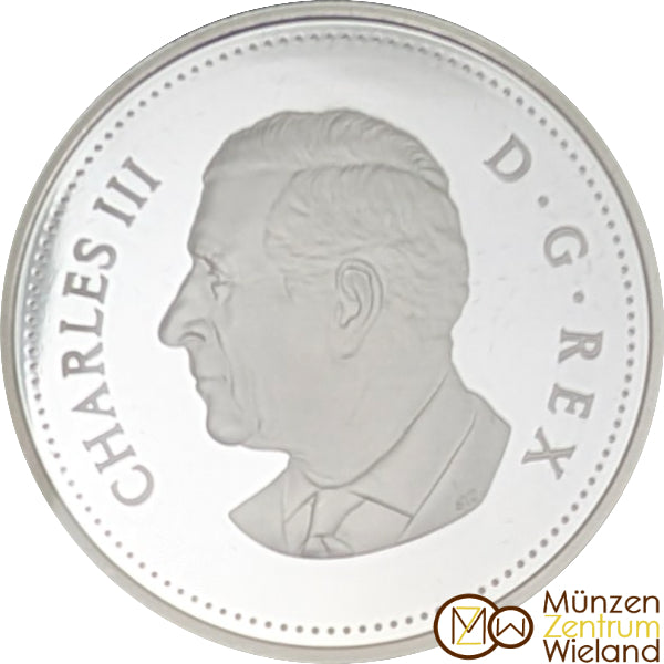KMS Kursmünzensatz Kombisatz "Royal Canadian Air Force" (nicht motivgleich mit Jahresdollar!)