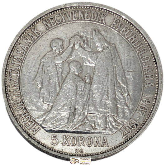 Franz Joseph I. - Krönungsjubiläum, RDR, Römisch Deutsches Reich, Ungarn - Kremnitz