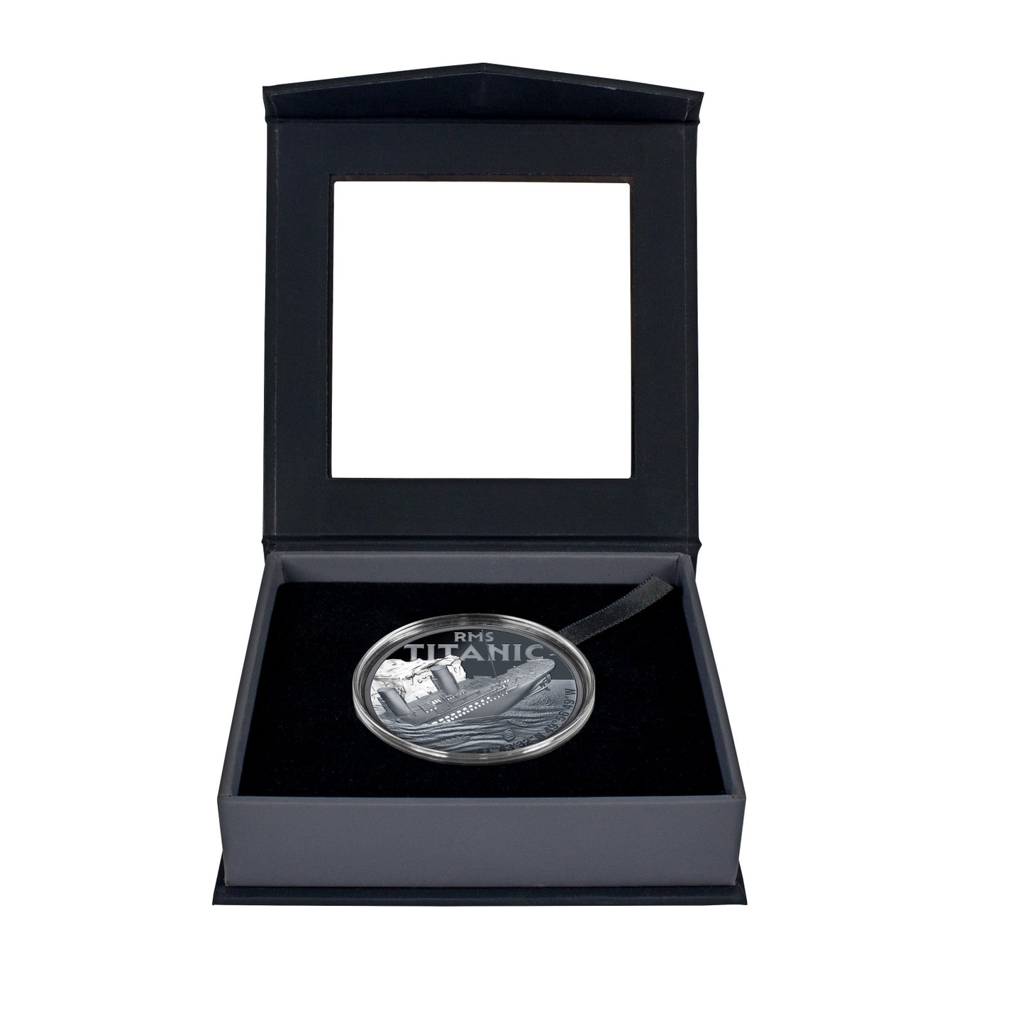 RMS Titanic in Black Proof