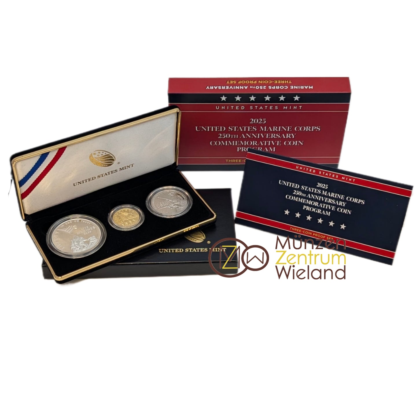 US Marine Corps, 3er Set: 5+1+0,5 $