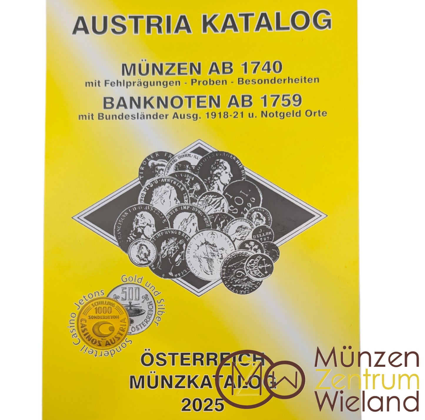 Austria Katalog - Österreich Münzkatalog 2025 - ANK